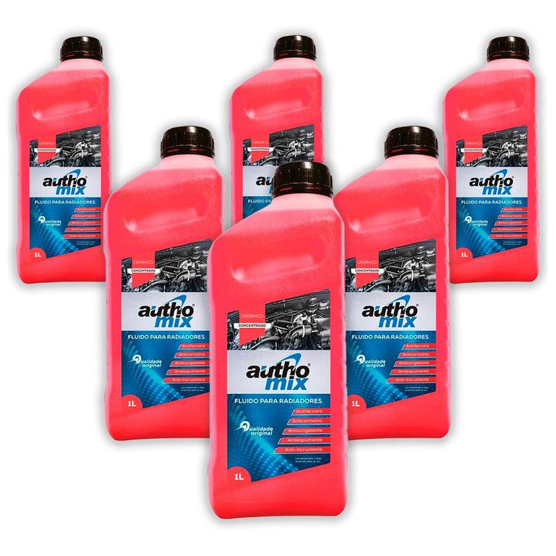 Aditivo Fluído Radiador Rosa Concentrado 6 Litros Authomix - NPX Imports