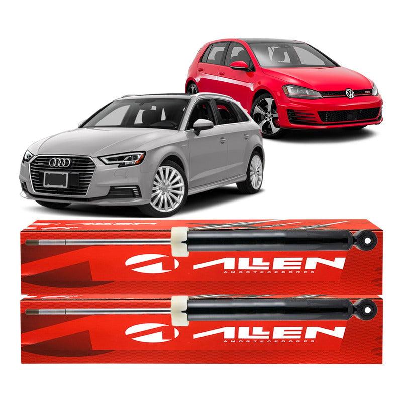 Amortecedor Traseiro Audi A3 Golf 1.4 2.0 2015 A 2020 - Par - NPX Imports