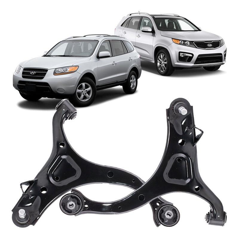 Bandeja Balança Inferior Santa Fé Sorento 2006 A 2013 - Par - NPX Imports