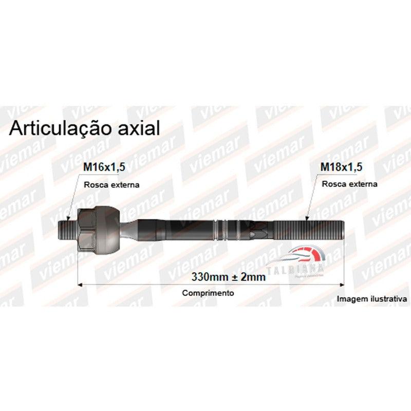 Braço Axial Volvo Xc60 T5 T6 2012 2013 2014 2015 2016 2017 - NPX Imports