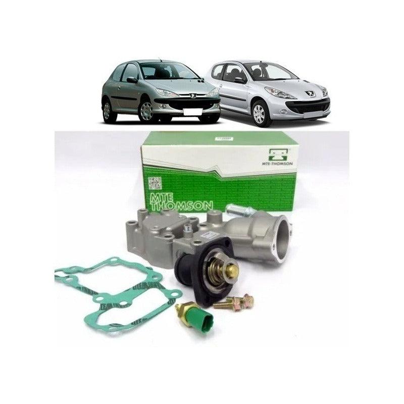Carcaça Com Válvula Termostática Mte Peugeot 206 207 1.4 - NPX Imports
