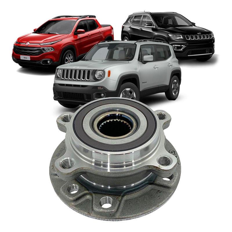 Cubo Com Rolamento Renegade Toro Compass 2015 2016 2017 2018 - NPX Imports