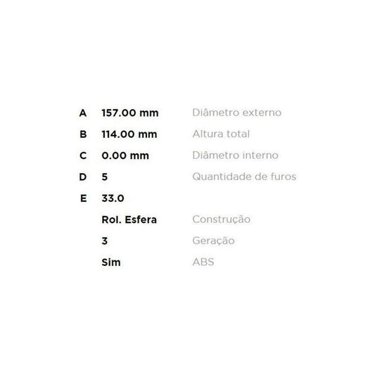 Cubo Roda Traseira Fremax Chevrolet Camaro - 2010-2019 - NPX Imports