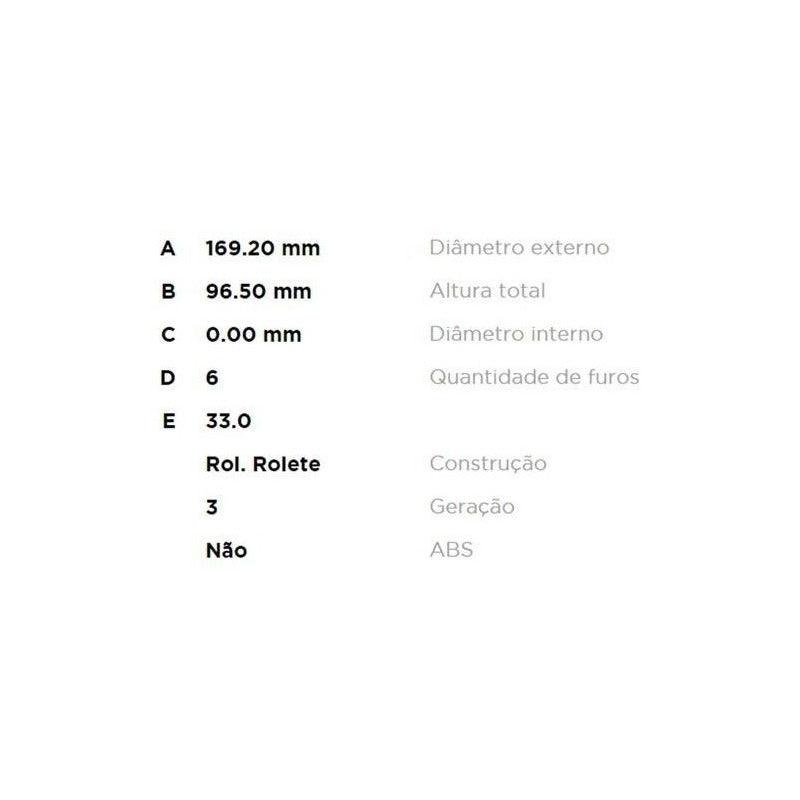 Cubo Roda Traseira Fremax Pajero Full 2001-2006 - NPX Imports