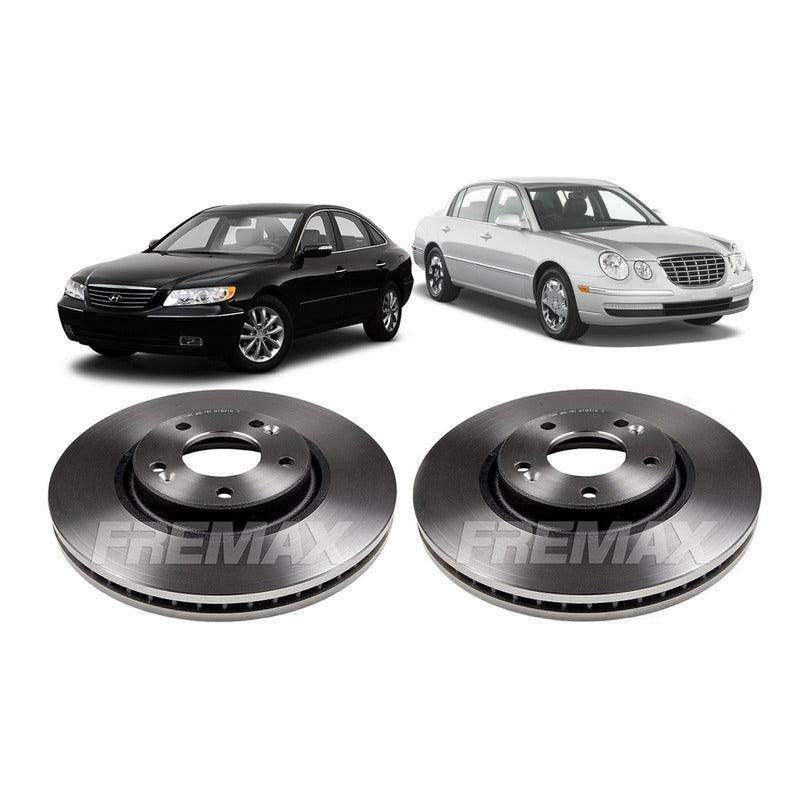 Disco Freio Dianteiro Azera 3.3 Opirus 3.5 3.8 2004 A 2011 - NPX Imports