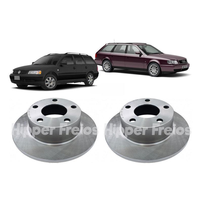 Disco Freio Traseiro Audi A6 Avant Passat Variant 1990-2004 - NPX Imports