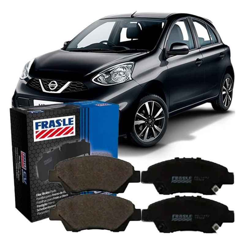 Jg Pastilha Freio Dianteira Nissan March 1.6 16v 2019 Frasle - NPX Imports