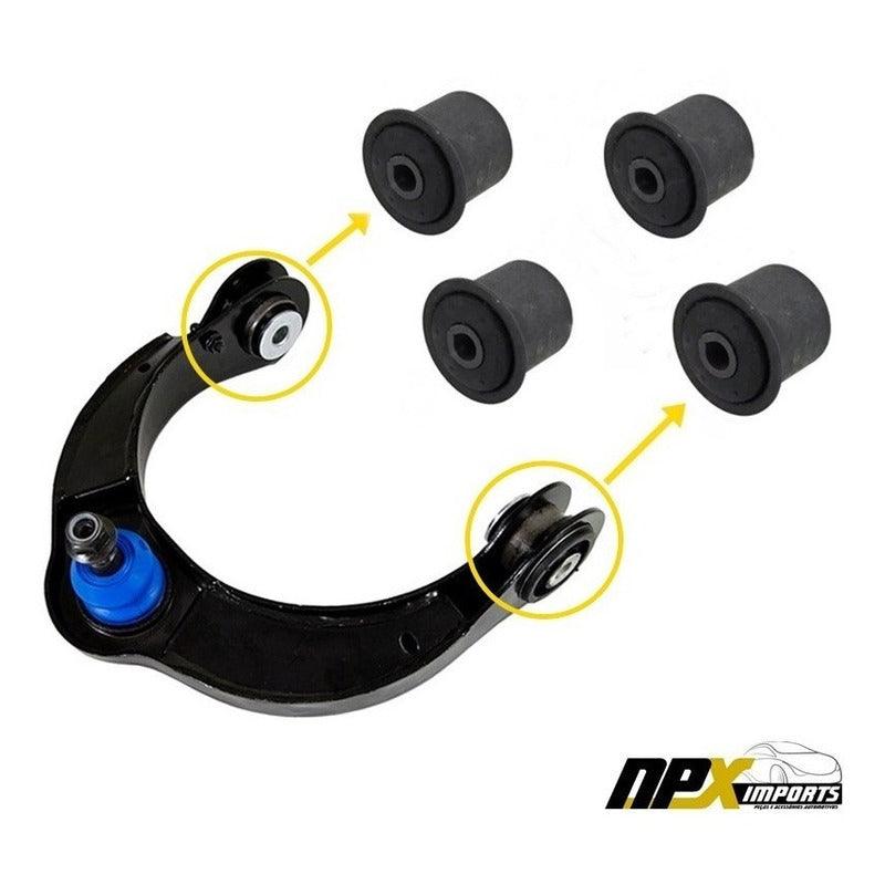 Kit 04 Bucha Bandeja Superior Grand Cherokee 2011 2012 2013 - NPX Imports