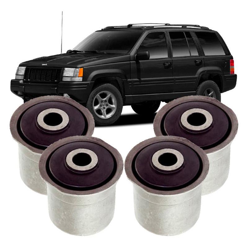 Kit 4 Buchas Do Braço Inferior Jeep Cherokee 1993 Até 1998 - NPX Imports