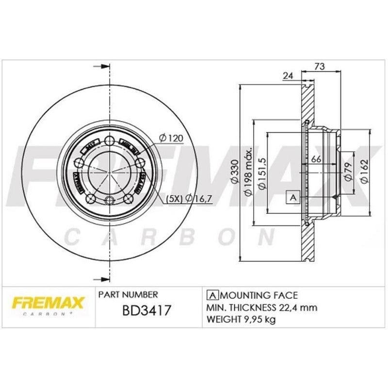 Kit Disco Freio Dianteiro + Traseiro Bmw 328i 428i 2012/2018 - NPX Imports