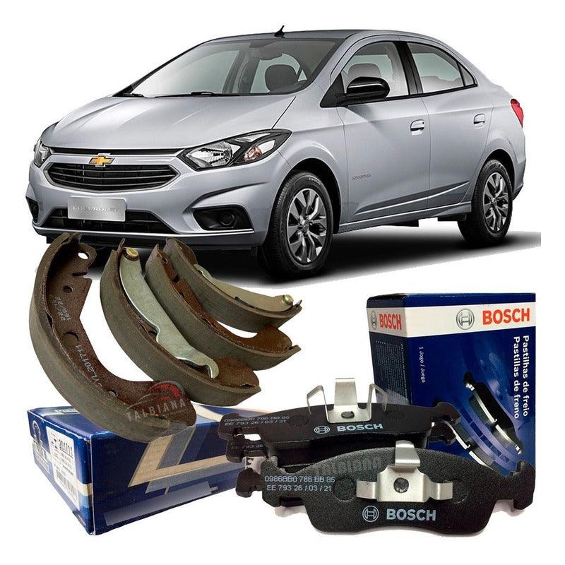 Kit Pastilha E Sapata De Freio Prisma 2016 2017 2018 2019 - NPX Imports