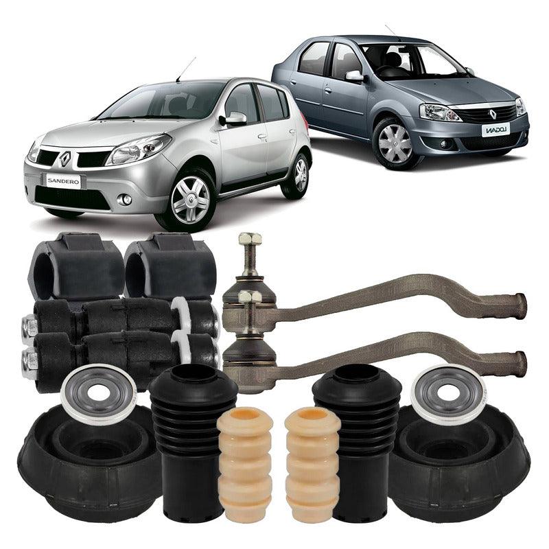 Kit Suspensao Dianteira Logan E Sandero 2008 A 2014 - NPX Imports