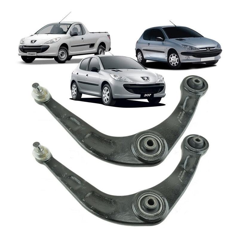 Par Bandeja Balança Peugeot 206 2000-2010 Com Pivô - NPX Imports