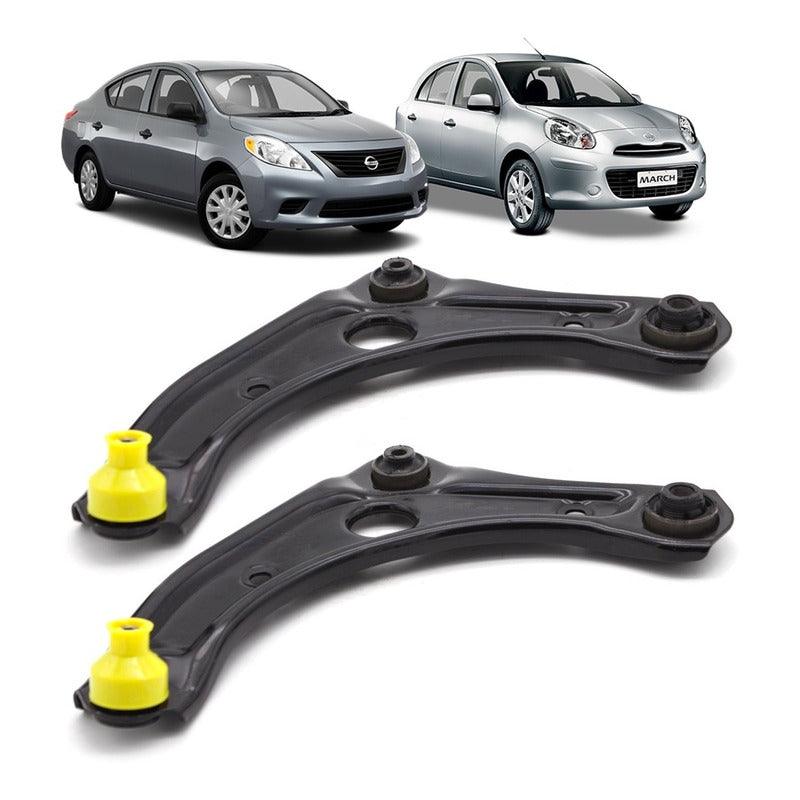 Par Bandeja Suspensão Completa Nissan March - Versa 2011 ... - NPX Imports