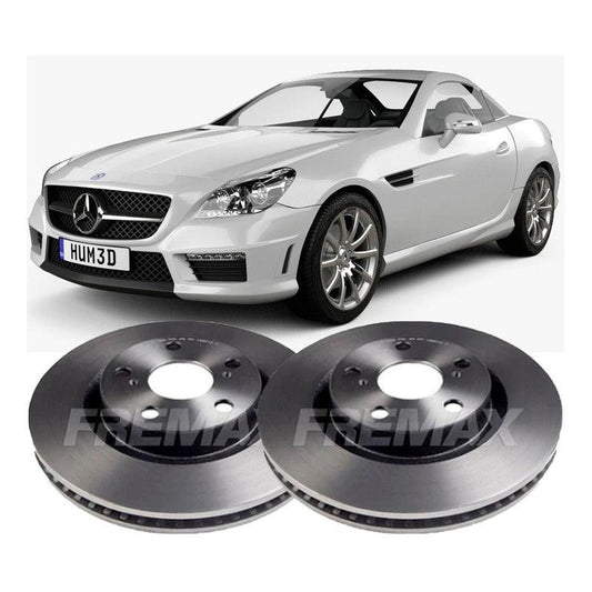 Par Disco Dianteiro Fremax Mercedes Slk-55 Amg 2004-2011 - NPX Imports