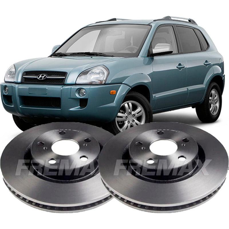 Par Disco Freio Dianteiro Tucson 2008 2009 - NPX Imports