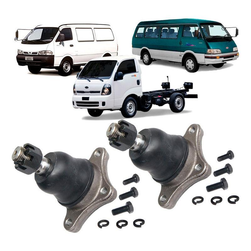 Par Pivo De Suspensão Superior Kia Bongo K2400 - NPX Imports