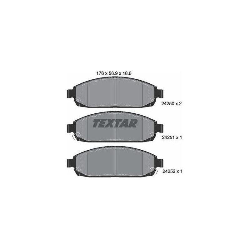 Pastilha Dianteira Textar Commander 5.7 V8 2006-2010 Npx - NPX Imports