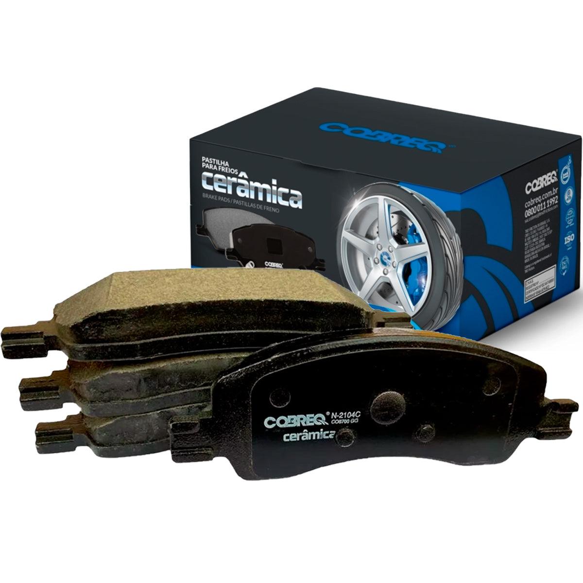 Pastilha Freio Dianteira Cerâmica Fiat Cronos 1.3 2022 - 7093090 - NPX Imports