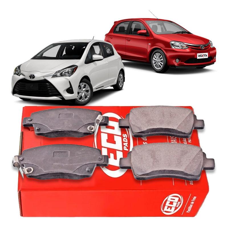 Pastilha Freio Dianteira Etios 1.3 1.5 2012 2013 2014 2015 - NPX Imports