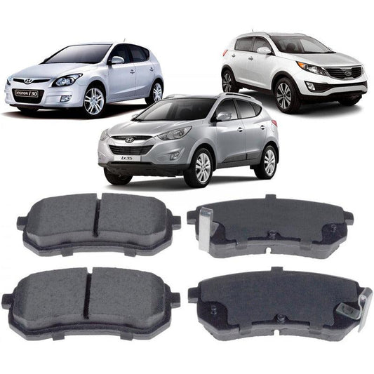 Pastilha Freio Traseira I30 Ix35 Sportage 2.0 16v 2009-2014 - NPX Imports