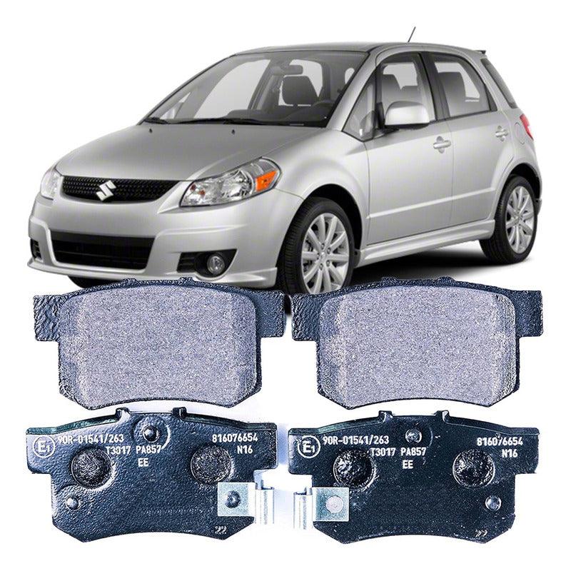 Pastilha Freio Traseira Sx4 2.0 16v 2008 2009 2010 2011 2012 - NPX Imports