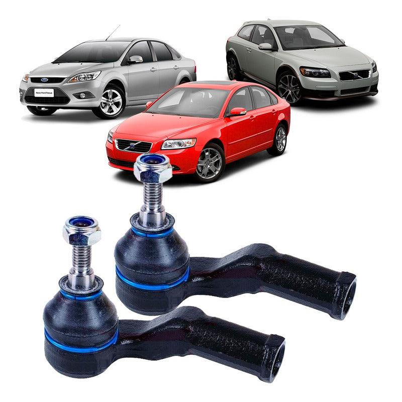 Terminal Ponteira Direção Focus Volvo C30 S40 2004-2012 Par - NPX Imports
