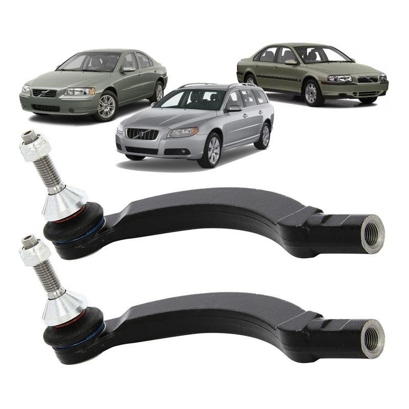 Terminal Ponteira Direção V70 S60 S80 1998 A 2010 - Par - NPX Imports