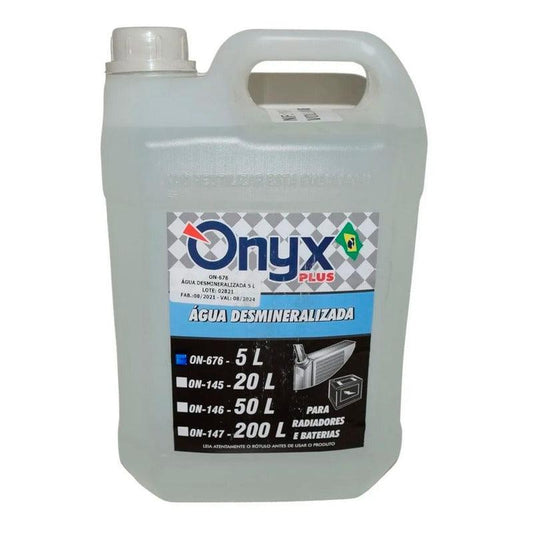 Agua Desmineralizada 5 Litros - Onyx - NPX Imports