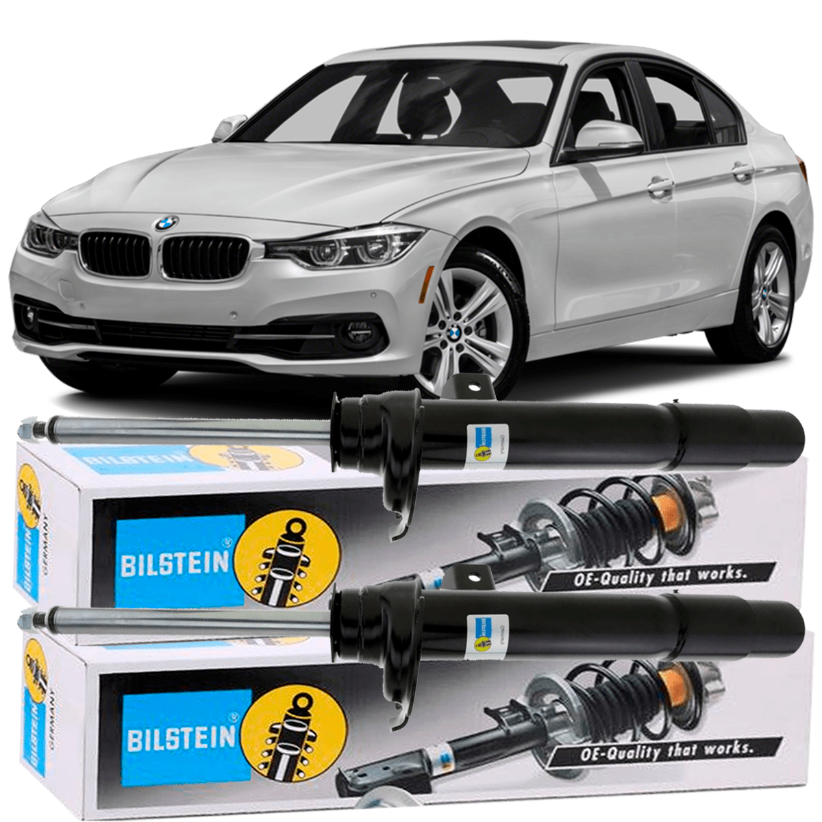 Amortecedor Dianteiro Bmw 316 318 320 325 2013-2019 Bilstein - NPX Imports