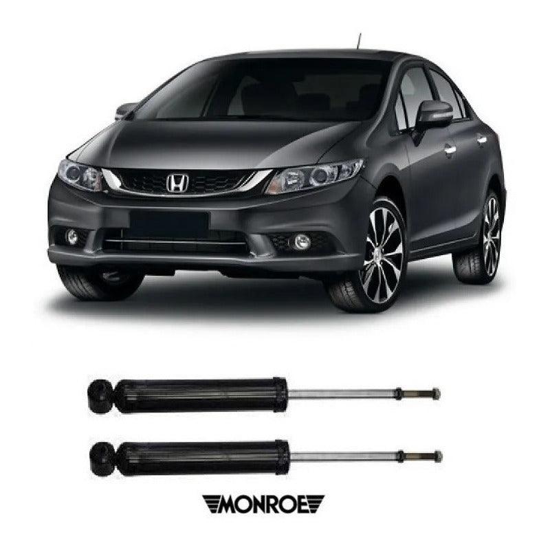 Amortecedor Traseiro Honda Civic G9 2012 A 2016 Par Monroe - NPX Imports