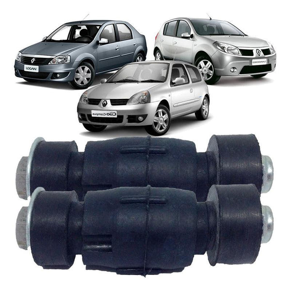 Bieleta Barra Estabilizador Clio Logan Sandero 1999-2014 Par - NPX Imports