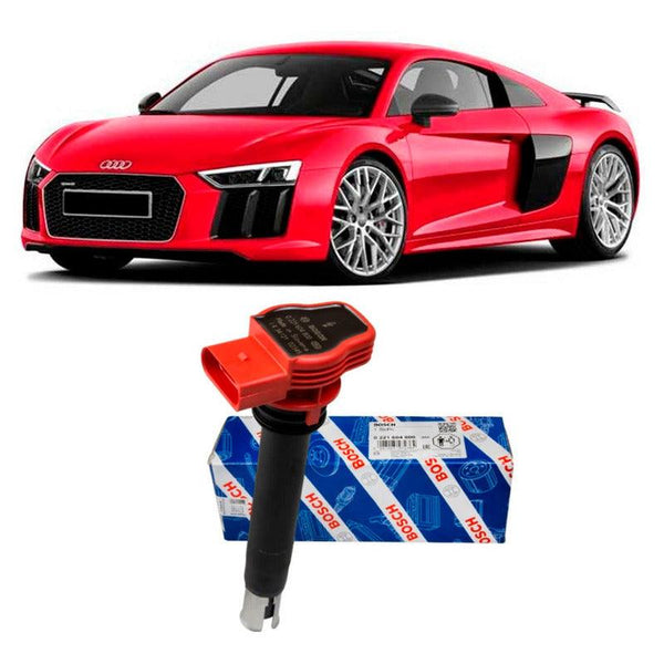 Bobina Uni Audi R8 Bosch Jetta Tsi Passat Fusca Tiguan A3 A4 - NPX Imports