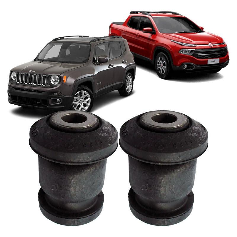 Bucha Bandeja Dianteira Renegade Toro 2015 2016 017 2018 Par - NPX Imports