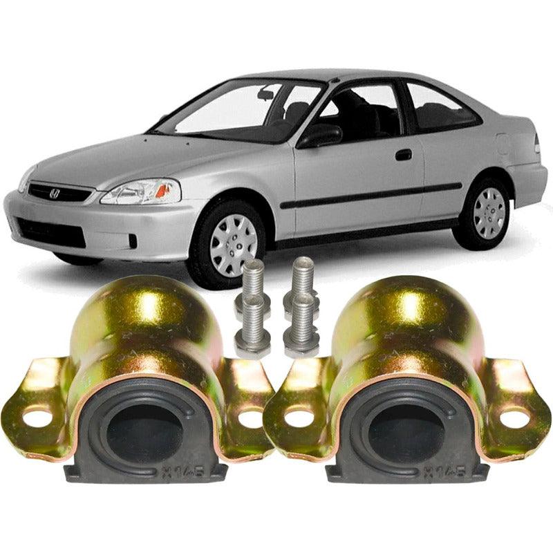 Bucha Barra Dianteira Civic 1998 1999 2000 - 24mm - Par - NPX Imports