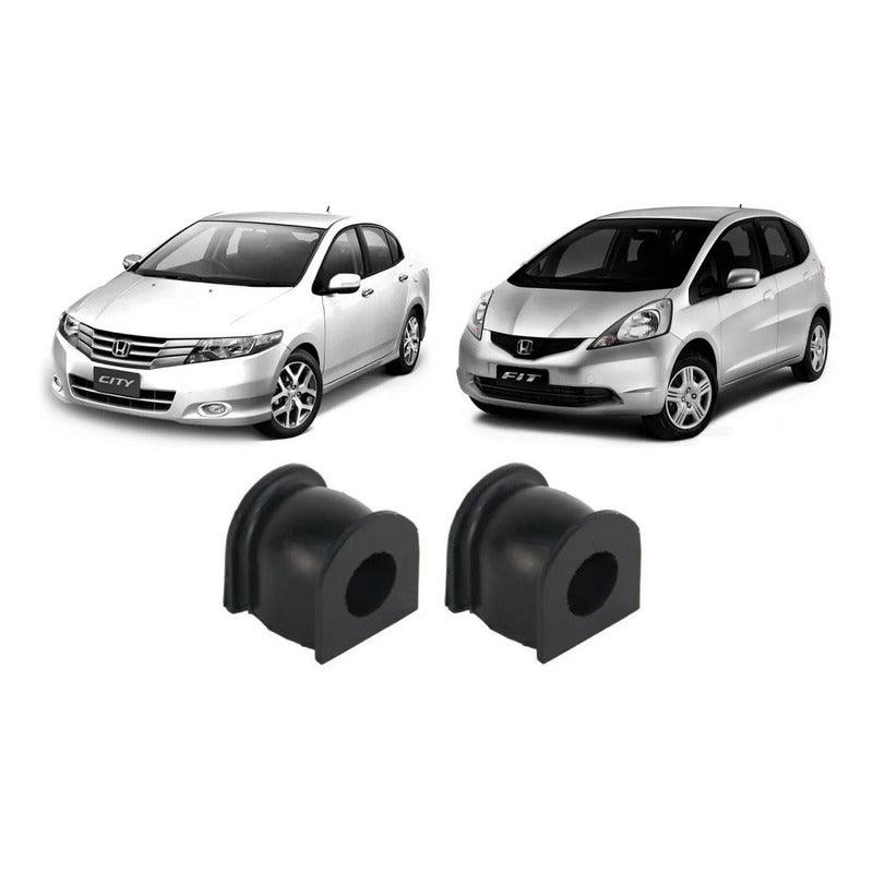 Bucha Barra Estabilizadora Dianteira Fit E City 2009 A 2014 - NPX Imports