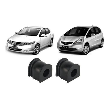 Bucha Barra Estabilizadora Dianteira Fit E City 2009 A 2014 - NPX Imports