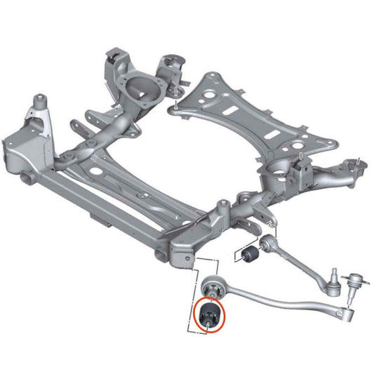 Bucha Braço Curvo BMW X3 F25 2011 2012 2013 2014 2015 2016 - NPX Imports