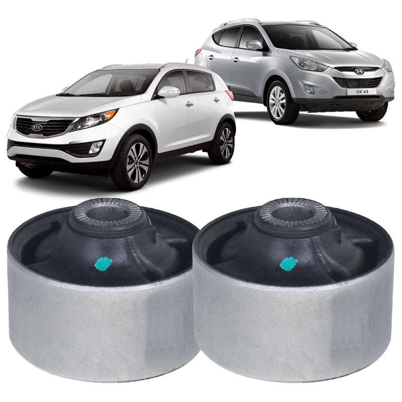 Bucha Maior Bandeja Dianteira Sportage Ix35 2010 A 2015 Par - NPX Imports