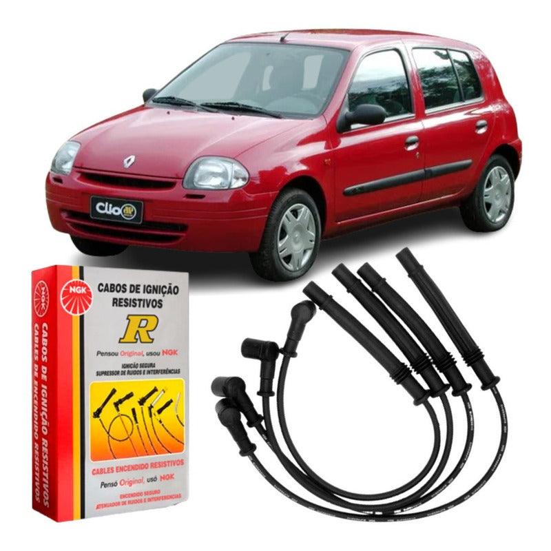 Cabos De Ignição Original Ngk Clio 1.0 8v D7d 1998 2001 - NPX Imports