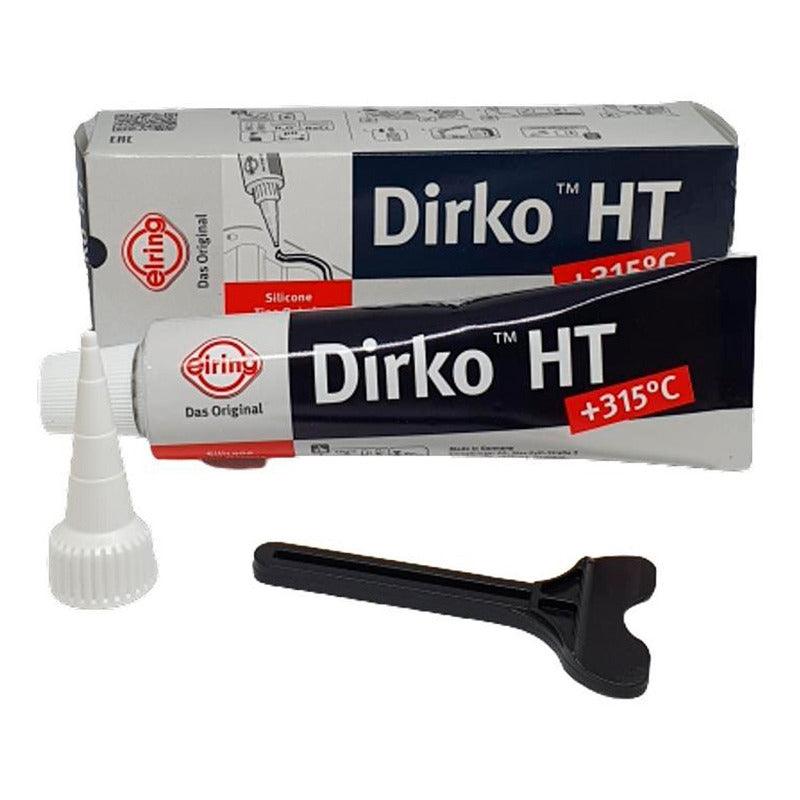 Cola Silicone De Motor Dirko Alta Temperatura Preto 70ml - NPX Imports