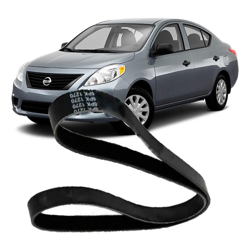 Correia Do Alternador Poly V Nissan Versa 1.6 16v Após 2011. - NPX Imports