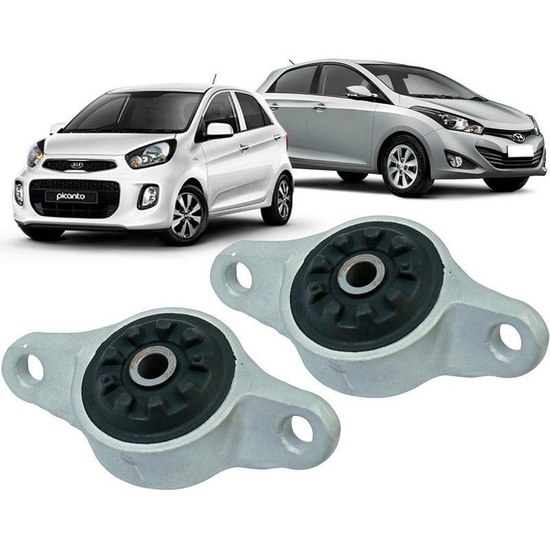 Coxim Amortecedor Traseiro Hb20 Picanto 2011 A 2015 - Par - NPX Imports