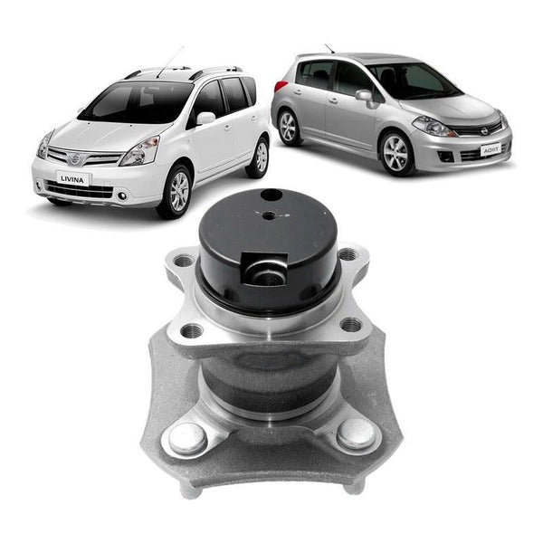 Cubo De Roda Traseiro Tiida Livina 1.6 1.8 2009-2015 Com Abs - NPX Imports