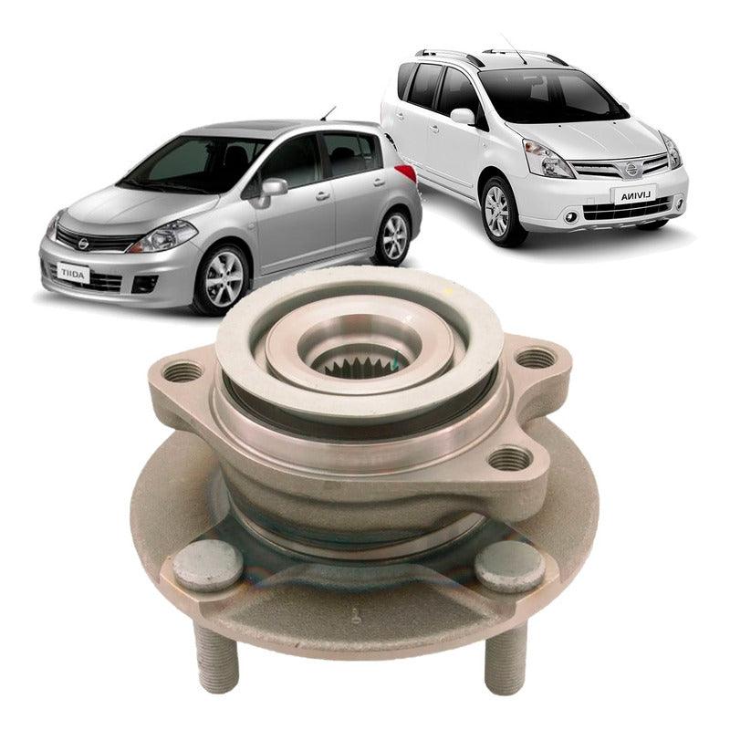 Cubo Roda Dianteira C Rolamento Nissan Livina Tiida 2007 . - NPX Imports