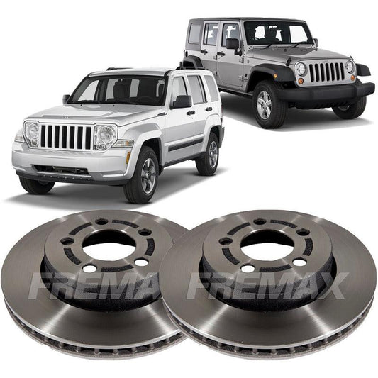 Disco De Freio Dianteiro Cherokee 3.7 Wrangler 3.8 2002-2012 - NPX Imports