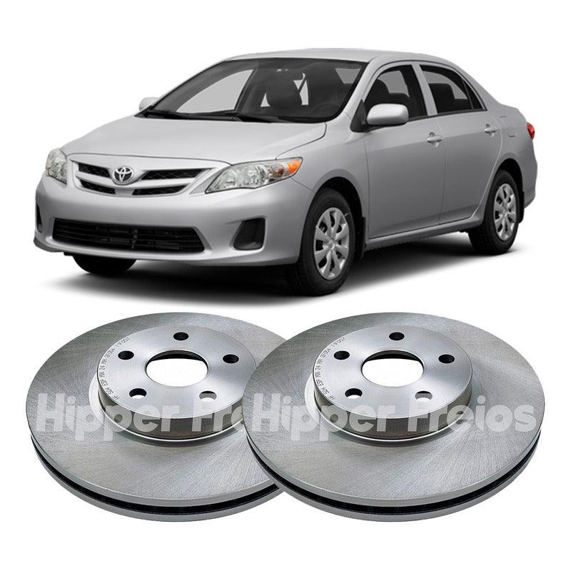 Disco De Freio Dianteiro Corolla New Se-g 1.8 2008 2009 2010 - NPX Imports