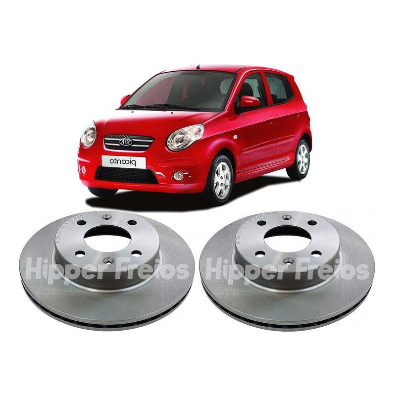 Disco De Freio Dianteiro Kia Picanto 1.0 1.1 12v 2006 A 2011 - NPX Imports