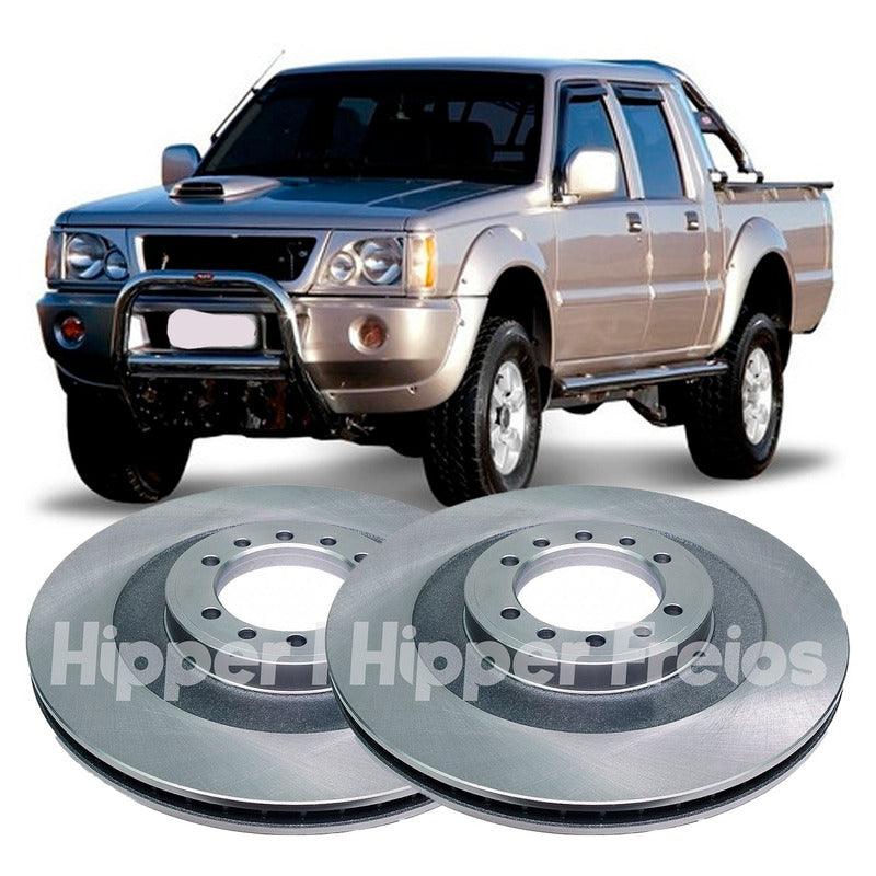 Disco De Freio Dianteiro L200 Pajero 2002-2011 314mm 6 Furos - NPX Imports