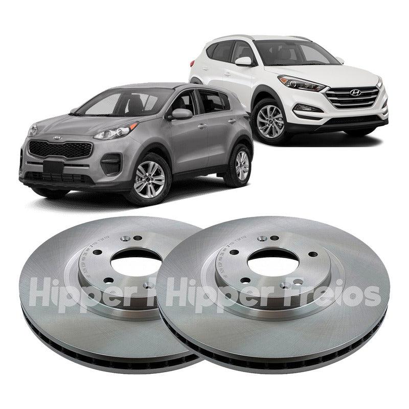 Disco De Freio Dianteiro New Tucson 1.6 2017 2018 2019 - NPX Imports